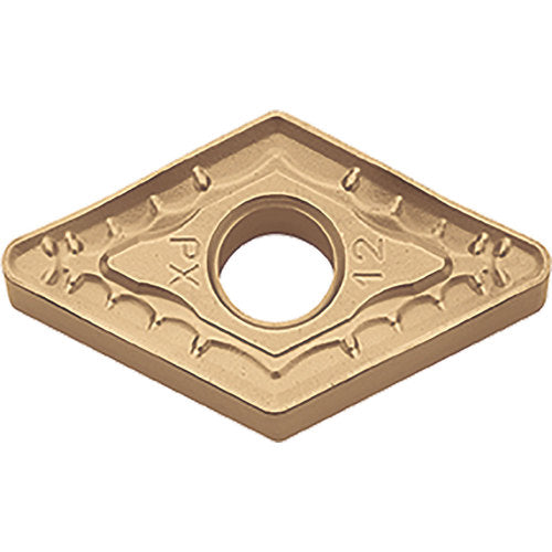 DNMM 432 PX CA025P, 1/32″ Corner Radius, 3/16″ Thick, 1/2″ Inscribed Circle, TiCl2O3/TiN, 55 Degree Diamond, Turning Indexable Insert