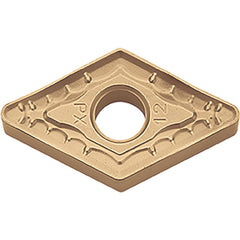 DNMM 434 PX CA025P, 1/16″ Corner Radius, 3/16″ Thick, 1/2″ Inscribed Circle, TiCl2O3/TiN, 55 Degree Diamond, Turning Indexable Insert