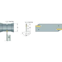 TWECOB-DNTF-32-50 Parting Off Blade - USA Tool & Supply