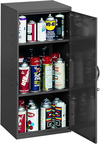 13-3/4 x 12-3/4 x 30'' (Gray) - Aerosol/Utility Storage Cabinet - USA Tool & Supply