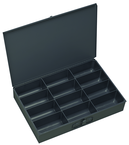 18 x 12 x 3'' - 12 Compartment Steel Boxes - USA Tool & Supply