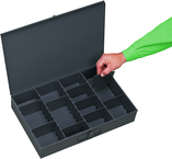 18 x 12 x 3'' - Adjustable Compartment Box - USA Tool & Supply