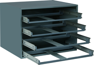 20 x 15-3/4 x 15'' - Steel Rack for Steel Compartment Boxes - USA Tool & Supply