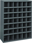 42 x 12 x 33-3/4'' (42 Compartments) - Steel Compartment Bin Cabinet - USA Tool & Supply