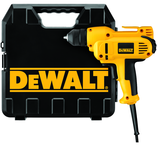 #DWD115K - 8.0 No Load Amps - 0 - 2;500 RPM - 3/8'' Keyless Chuck - Corded Reversing Drill - USA Tool & Supply