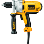 #DWD215G - 10.0 No Load Amps - 0 - 1;100 RPM - 1/2'' Keyless Chuck - Corded Reversing Drill - USA Tool & Supply