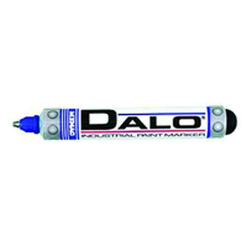 Dalo Medium Marker - Stainless Steel Ball Tip - Blue - USA Tool & Supply