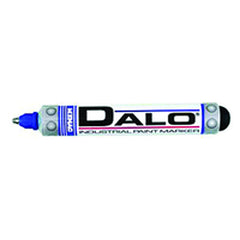 Dalo Medium Marker - Stainless Steel Ball Tip - Blue - USA Tool & Supply