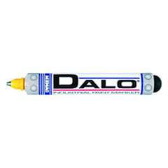 Dalo Medium Marker - Stainless Steel Ball Tip - Yellow - USA Tool & Supply