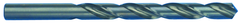16.50mm; Jobber Length DIN 338; High Speed Steel; Black Oxide; Made In U.S.A. - USA Tool & Supply