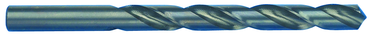 15.50mm; Jobber Length DIN 338; High Speed Steel; Black Oxide; Made In U.S.A. - USA Tool & Supply