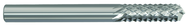 1/4 x 3/4 x 1/4 x 2-1/2 Solid Carbide Router - Drill Point Style - USA Tool & Supply