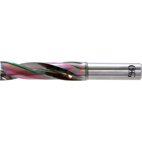 12.3 mm Dia. × 12 mm Shank × 56 mm Flute Length × 100 mm OAL, 2xD, EgiAs, 2 Flute, No, Solid Carbide Drill - Exact Industrial Supply