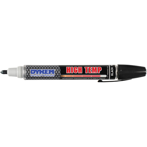 High Temperature AM 44 Marker - Felt Tip - Black - USA Tool & Supply