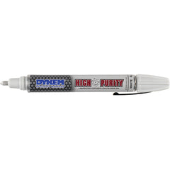 High Purity Marker - Felt Tip - White - USA Tool & Supply