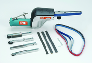 #14010 - 1/2 x 24'' Belt Size - Dynafile Air Abrasive Belt Machine Kit - USA Tool & Supply