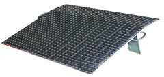 Aluminum Dockplates - #E4848 - 2600 lb Load Capacity - Not for use with fork trucks - USA Tool & Supply