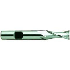 3/8X2-5/16 2FL HSS TICN END MILL - USA Tool & Supply