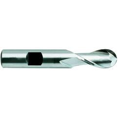 1-1/2 X 1-1/4 X 2-1/2 X 5 2Fl Reg SE Ball HSS - USA Tool & Supply