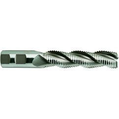 1"X5-1/2 3FL HI-HELIX RGHG TICN EM - USA Tool & Supply