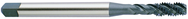 M8 x 1 25 Dia. - D5 3 Fl Spiral Flute Modi Bottom SS 28-38Rc Steam Oxide - USA Tool & Supply