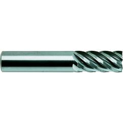 1/4-1/4-3/4-2-1/2 6Fl Reg SE CBD TiAlN-Futura Coated End Mill - USA Tool & Supply