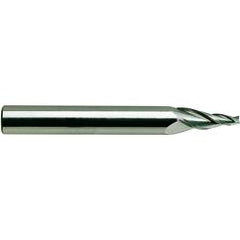 1/4-1/2-1-1/4-4 5 Deg 3Fl Reg SE Tapered CBD End Mill - USA Tool & Supply