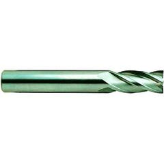 1/2-1/2-1-3 R.030 4Fl Reg SE Corner Rad TiAlN-Futura Coated CBD End Mill - USA Tool & Supply