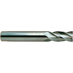 7/16″ × 7/16″ × 1″ × 2 3/4″ 4 Flute 0.0150″ C/R Carbide End Mill-Plain Shank - YG Tylon F - Exact Industrial Supply