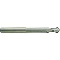 1 X 1 X 7 N.990 2Fl H-37 Ball Extended Neck Alu-Power EM - - USA Tool & Supply