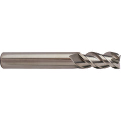 3 × 6 × 26 × 70 mm 2 Flute Square End Carbide End Mill-Plain Shank - Exact Industrial Supply