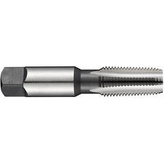 ‎3/8-18 NPTF HSS Machine Tap Straight Flute-Bright ANSI B94.9 E-code # E7123/8 - Exact Industrial Supply
