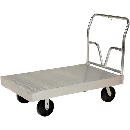 E x truded Aluminum Platform Truck 30 × 48 - Exact Industrial Supply