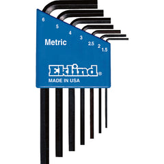 7PC SHORT ARM MM HEX KEY SET - USA Tool & Supply