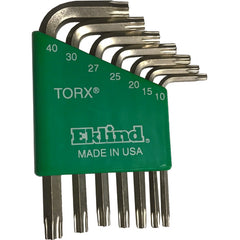 7PC BRIGHT TORX L-KEY SET - USA Tool & Supply