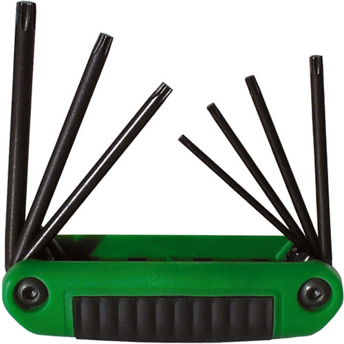 7PC TORX ERGOFOLD KEY SET - USA Tool & Supply