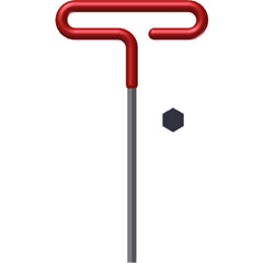 5/16″ T-Handle-6″ Arm Length - Hex Driver with Cushion Grip - USA Tool & Supply
