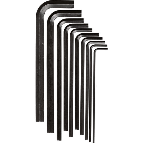 10PC MM HEX-L KEY SET - USA Tool & Supply