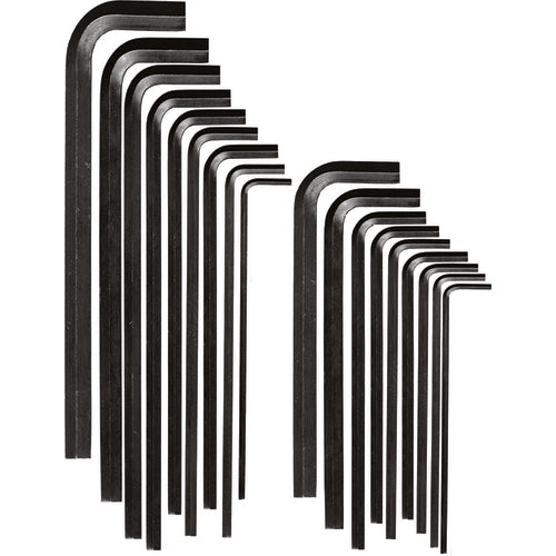 18PC HEX-L KEY SET - USA Tool & Supply