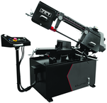 8 x 13" Mitering Bandsaw 45° Right Head Movement; Variable 80-310 Blade Speeds (SFPM) 30" Bed Height; 1-1/2HP; 115/230V; 1PH CSA/UL Certified Motor Prewired 115V - USA Tool & Supply