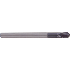 5/16 × 5/16 × 5/16(5/8) × 4″ X-Power 2Fl 15? Stub Ball Nose End Mill