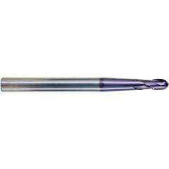 6.0 X 8 R3.0 2Fl H-30 Taper Neck Ball X-Power Metric - USA Tool & Supply