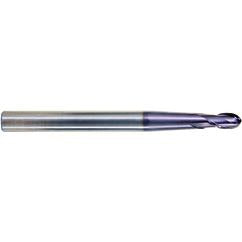 8.0 X 10 X 14 X 120 R4.0 2Fl H-30 Taper Neck Ball X-Power Metric - USA Tool & Supply