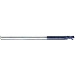 1/4 X 1/4 X 3/8 X 4-3/4 2Fl H-30 Long Reach Ball X-Power EM - - USA Tool & Supply