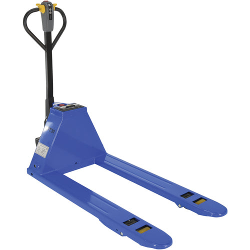 Pallet Truck Power Drive 27 × 48 3000# - Exact Industrial Supply