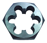 1-3/4-8 Carbon Steel Special Thread Hexagon Die - USA Tool & Supply