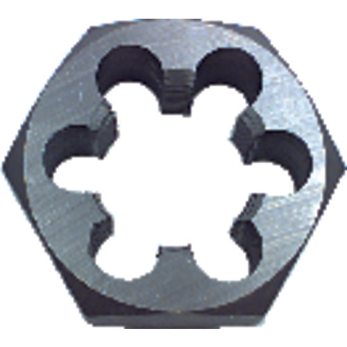 ‎1/4-28 NF / Carbon Steel Left Hand Hexagon Die - USA Tool & Supply