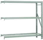 72 x 24 x 72" - Shelving Add-On Unit (Silver) - USA Tool & Supply