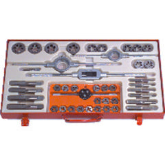 64 Pc. Tap and Round Die Set - USA Tool & Supply