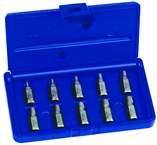 10 Pc. Hex Head Multi-Spline Screw Extractor Set - USA Tool & Supply
